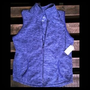 BNWT Zip Up Sleeveless Sweater